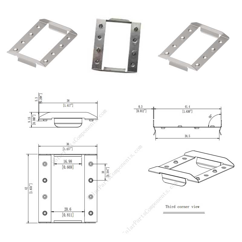 grounding clip for solar