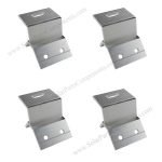 solar modules metal roof clamps