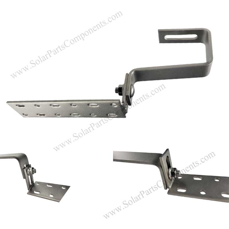 flat tile hook for solar panel stainless steel