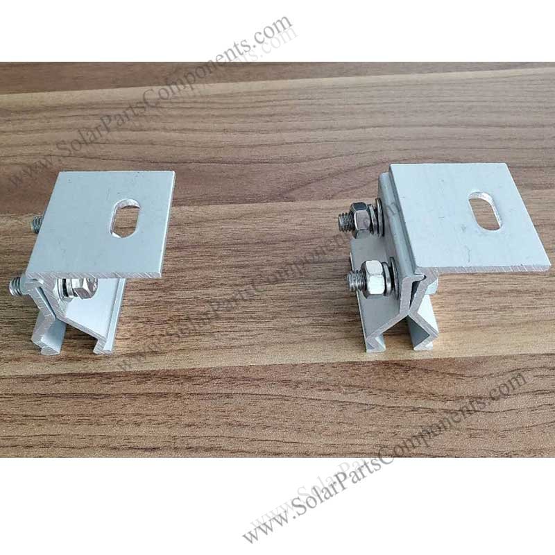 solar mounting corrugated roof clamps