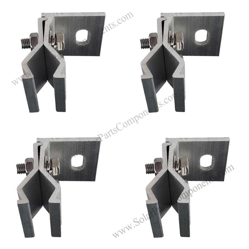 solar mounting corrugated roof clamps AL6005-T5