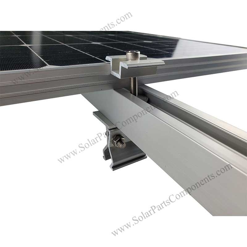 solar mounting corrugated roof clamps