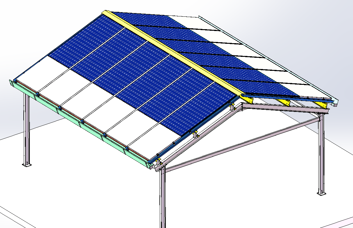 BIPV roof mounting-1