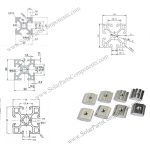 solar rail nuts for 2020 series