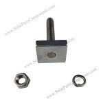 M6 square head bolts for solar A2-70