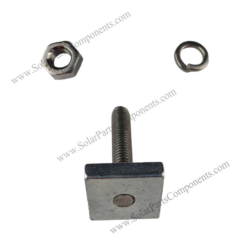 M6 square head bolts for solar