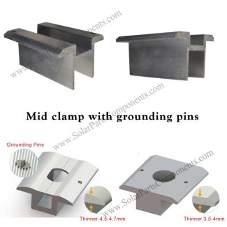 solar clamp with grounding pin factory