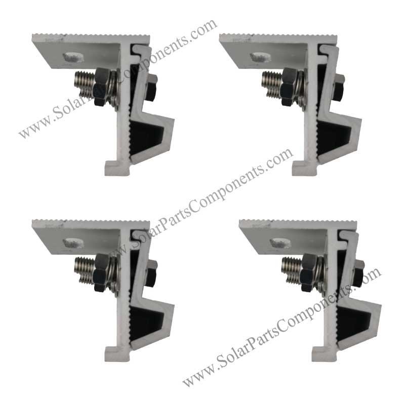 metal roof solar clamps without drilling