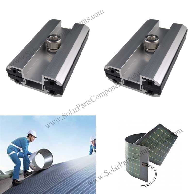 flexible PV module clamps