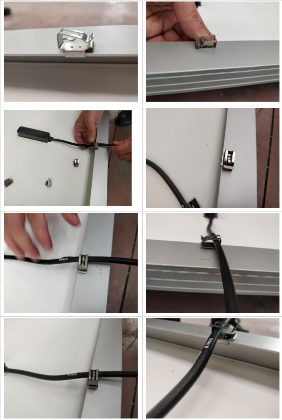 solar calbe clip installation solar calbe clip installation