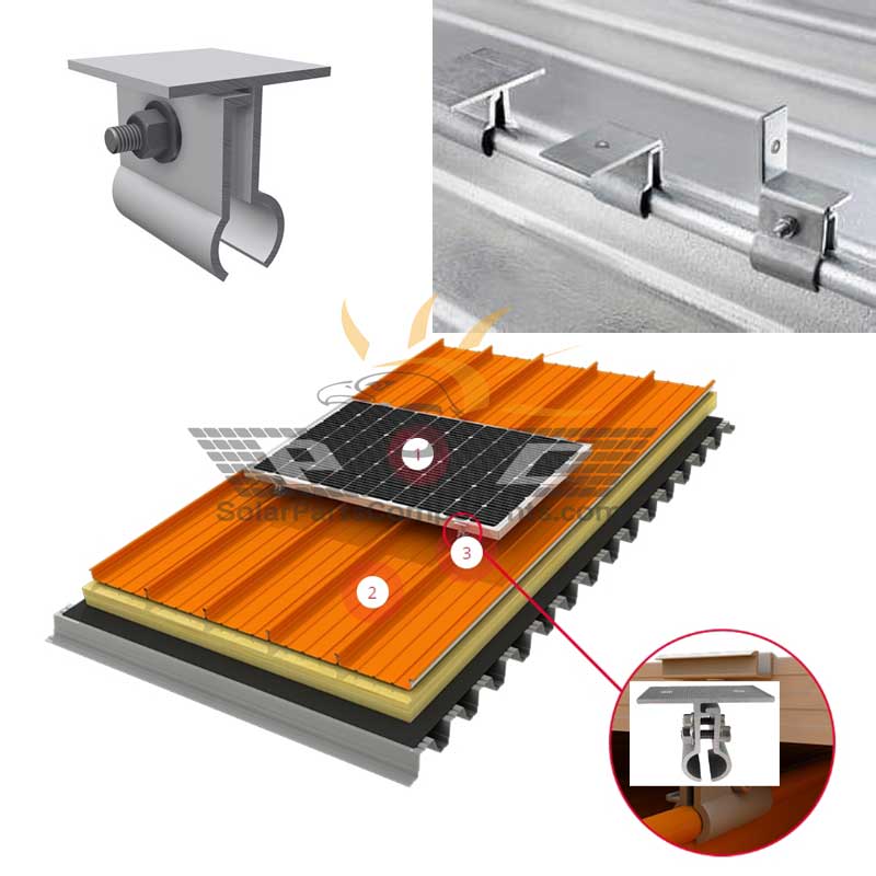 kalzip metal roof clamp factory