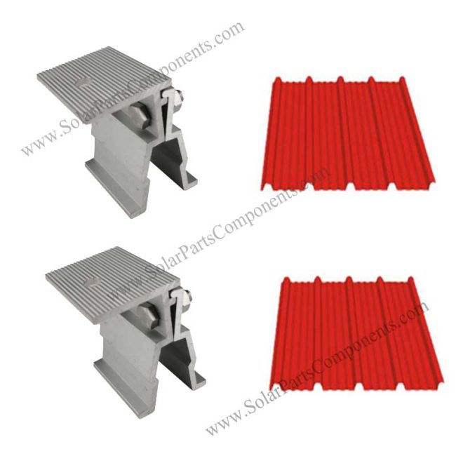 5 Rib Solar Safe solar roof clamps for rib roofing sheet FACTORY