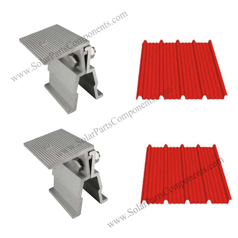 solar rib roof brackets