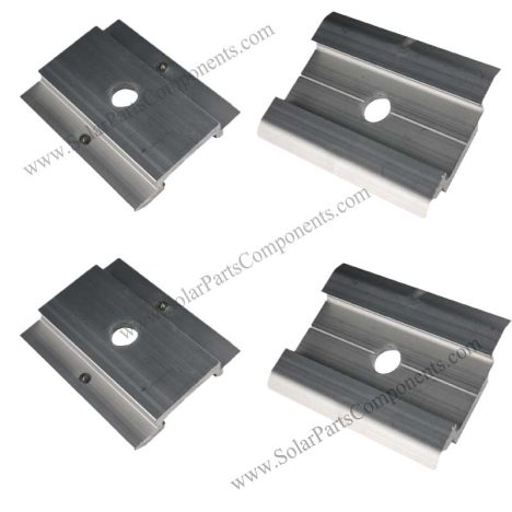 solar clamp with grounding pins solar clamp with grounding pins