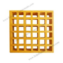 Fiberglass walkway grating