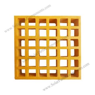 Fiberglass walkway grating