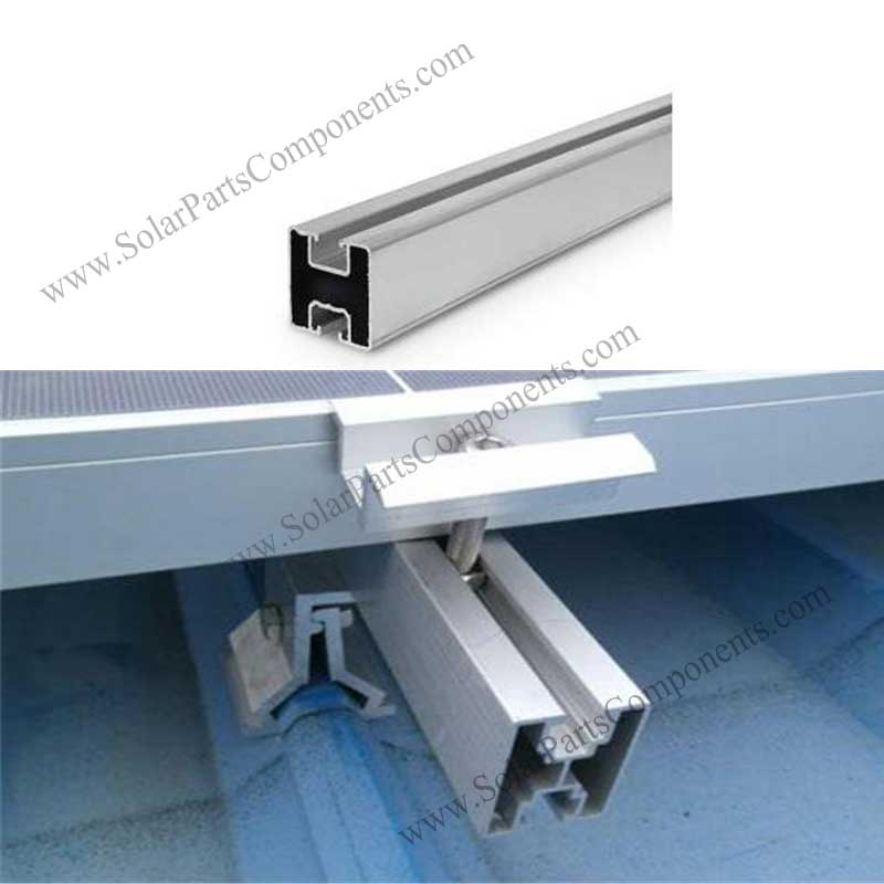 Aluminum Solar Mounting System Rail