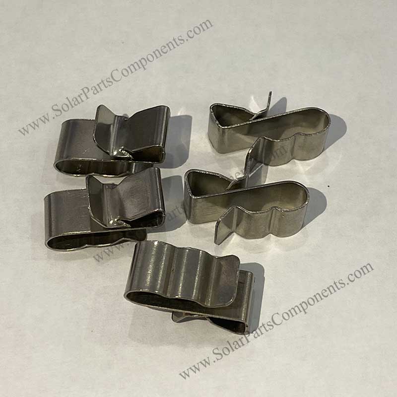 2 Lines cable clip for PV supplier