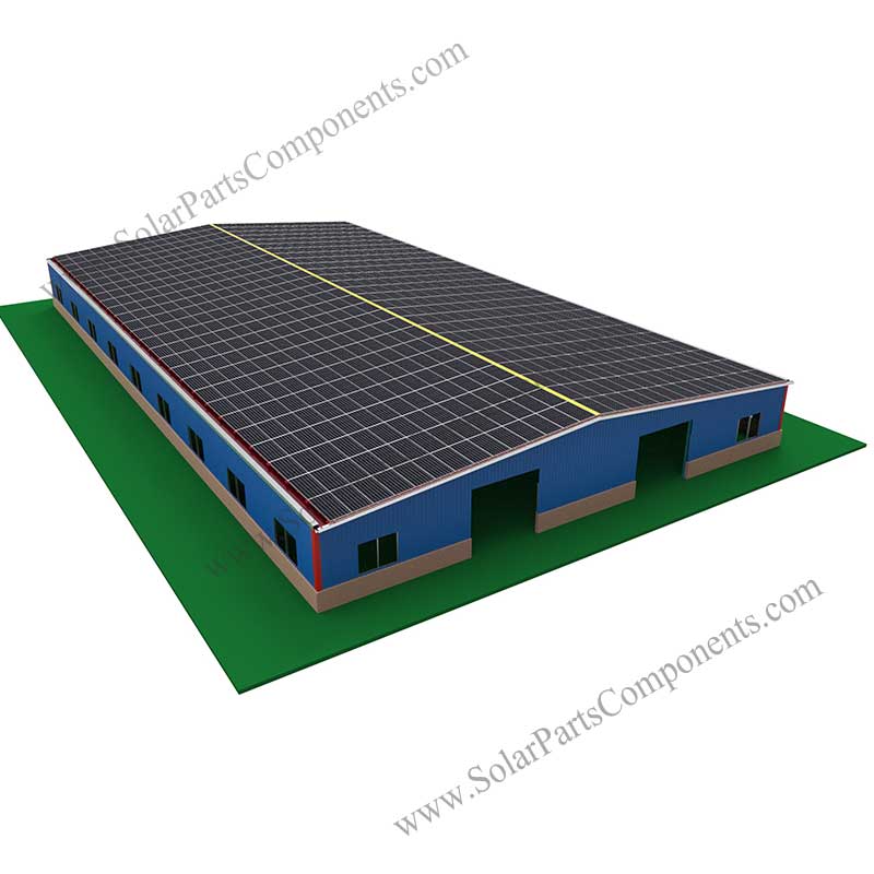 BIPV Commercial Industrial solar system holt sale