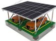 BIPV solar waterproof aluminum carport