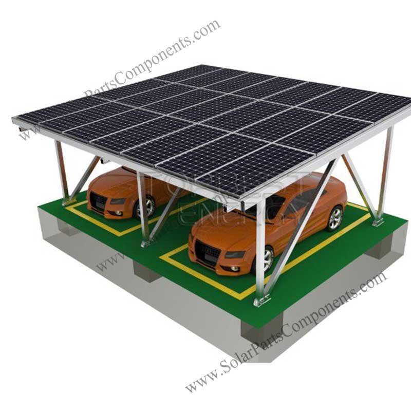 BIPV solar waterproof aluminum carport