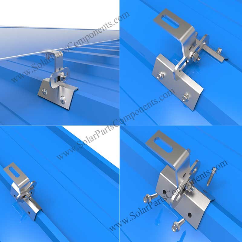 metal roof solar clamp of universal supplier