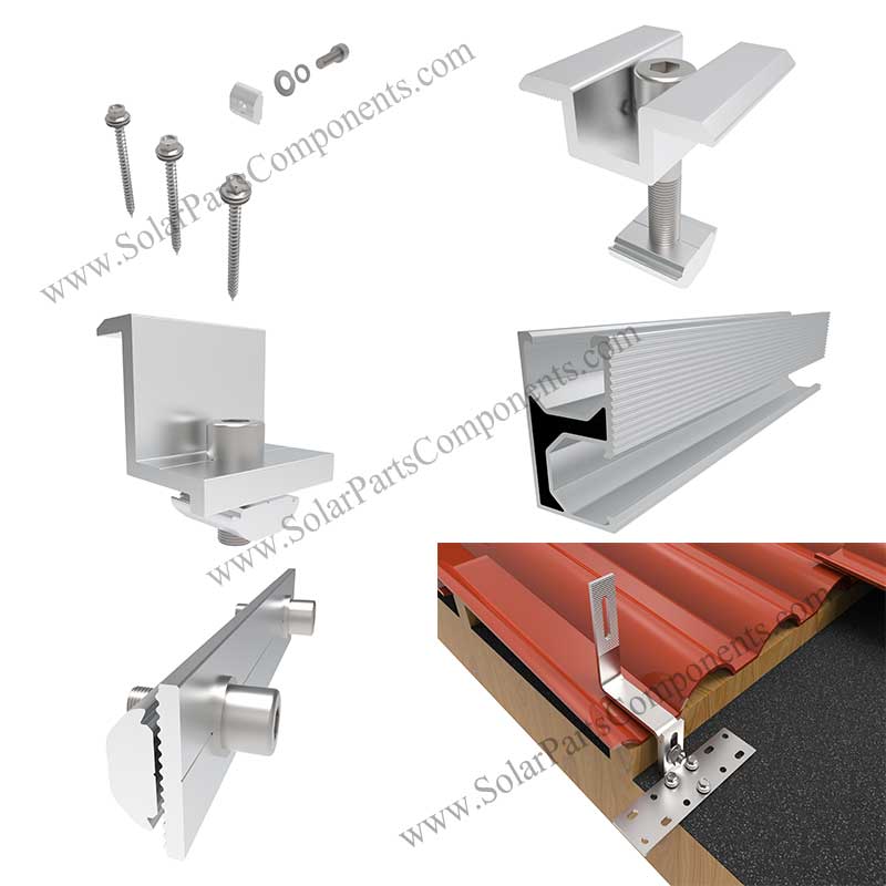 Adjustable solar roof hook supplier