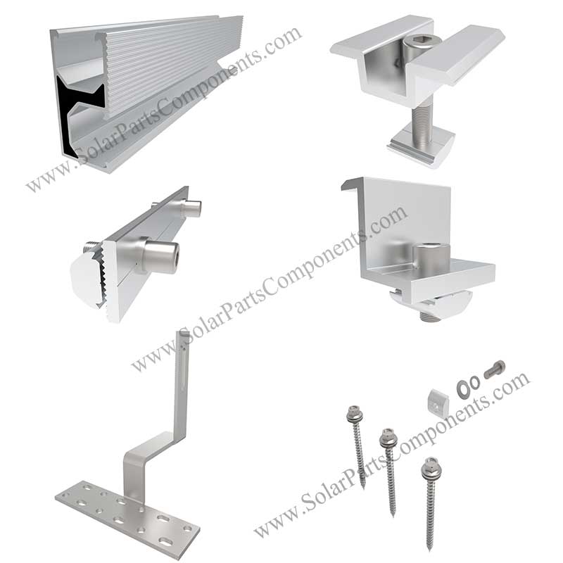side mounting PV roof hook