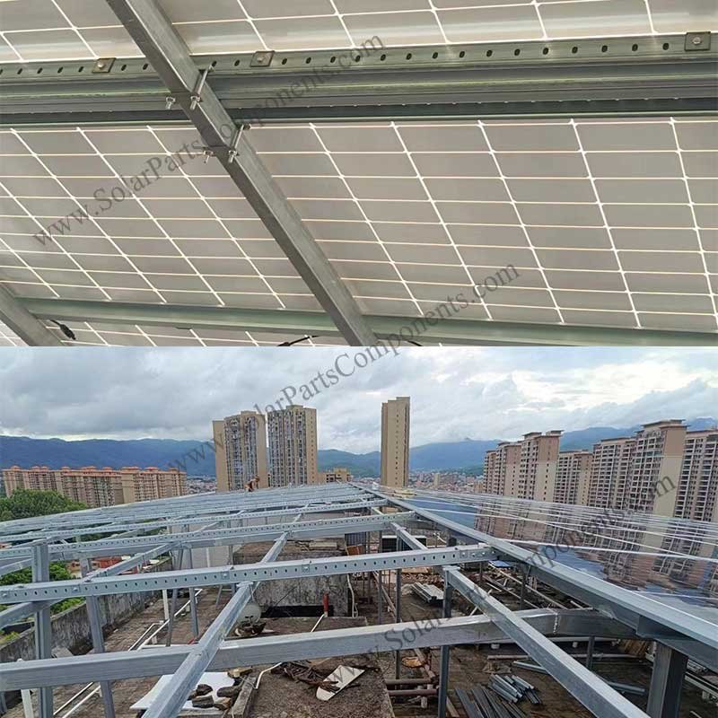 solar PV mounting rail