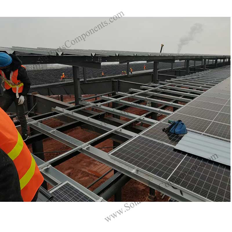 BIPV Industrial Plants installation