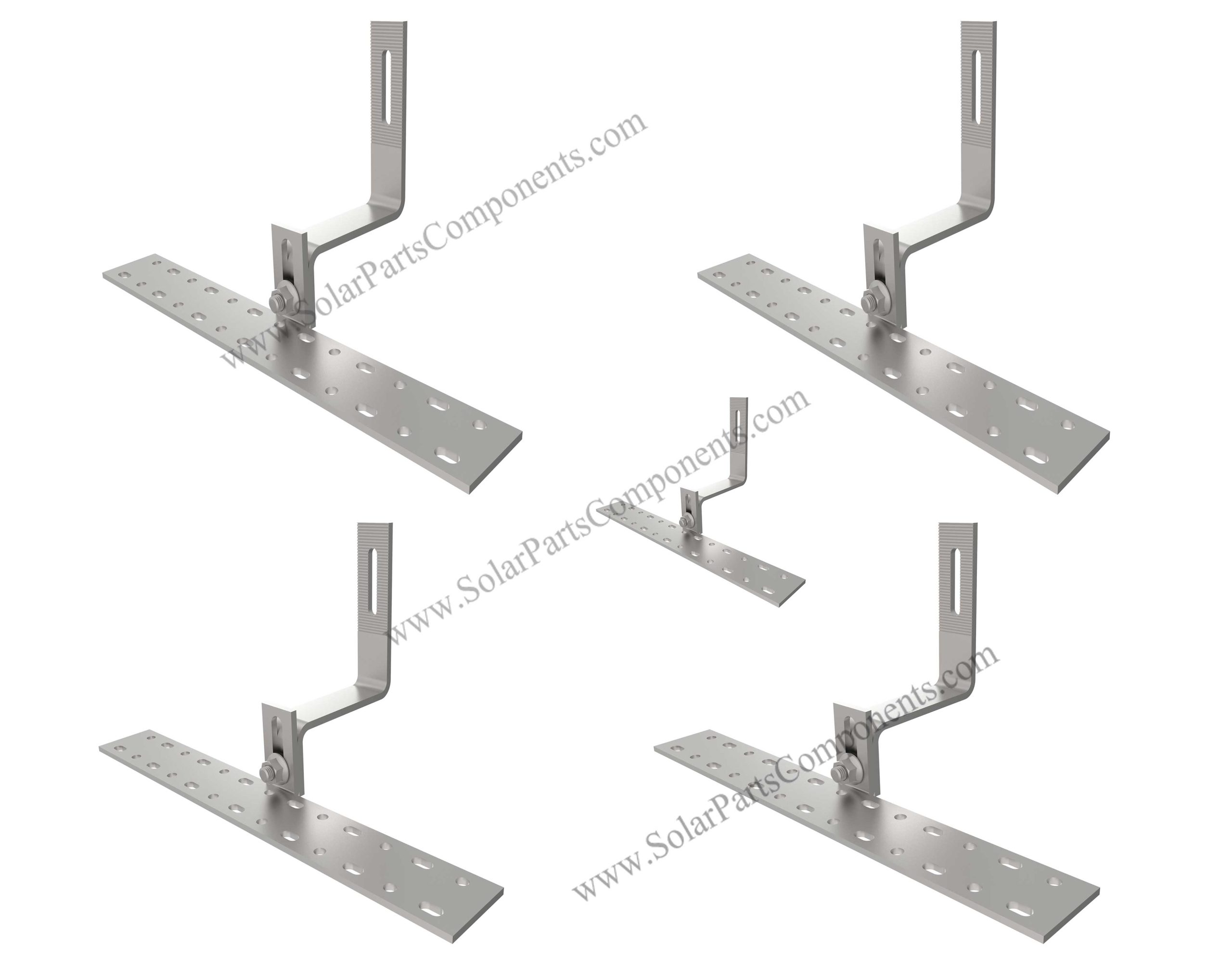 PV tile roof hooks