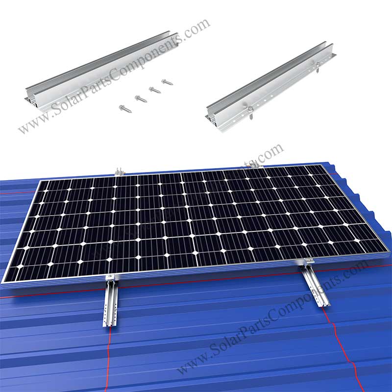 trapezoidal sheet metal rail for solar supplier