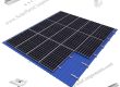 trapezoidal sheet metal rail for solar