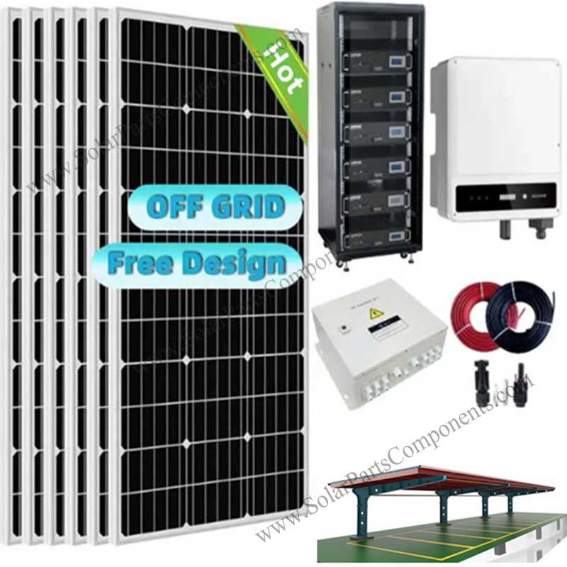 off grid solar carport kits