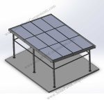 Solar pergola