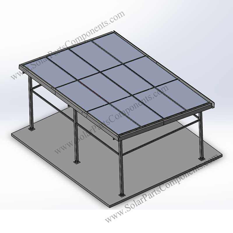 Solar pergola