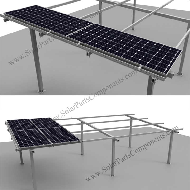 Waterproof Solar pergola installation