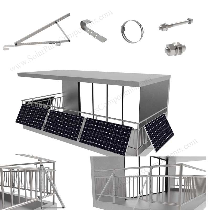 solar panel balcony mount factory