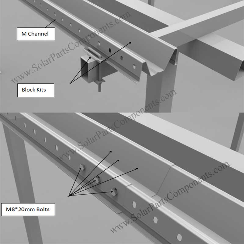 New Material solar waterproof structure 