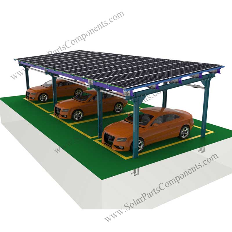 Four poles carport