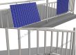 New Balcony Adjustable solar system