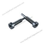 Torx head screws for solar clamp