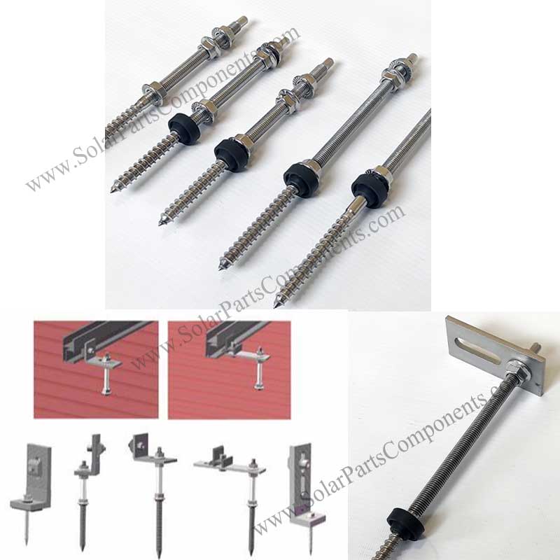 Solar hanger bolts manufacturer customized