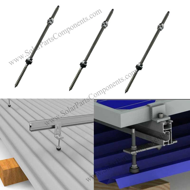 Solar hanger bolts manufacturer OEM ODM