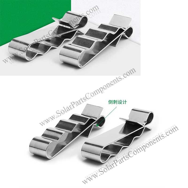 PV 4 wire cable clips