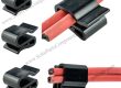 Plastic cable clips for solar manufacture