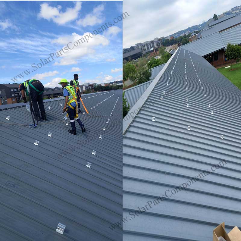 Solar Railless rooftop clamp Factory