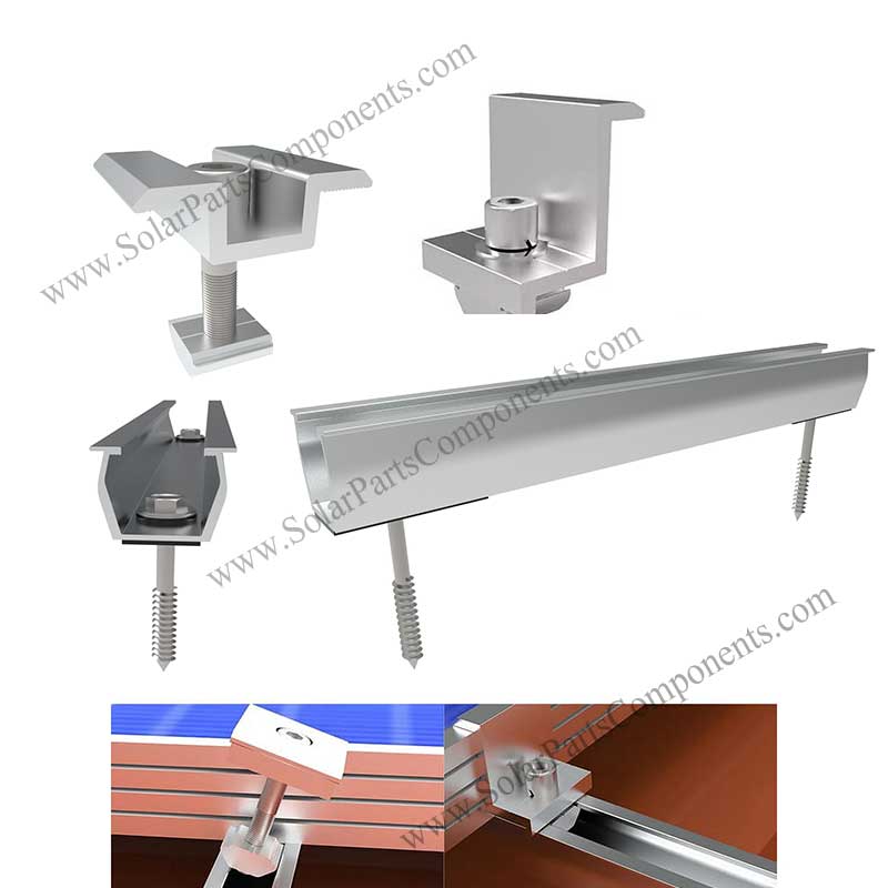 Roof Solar Rail mini rail short rail