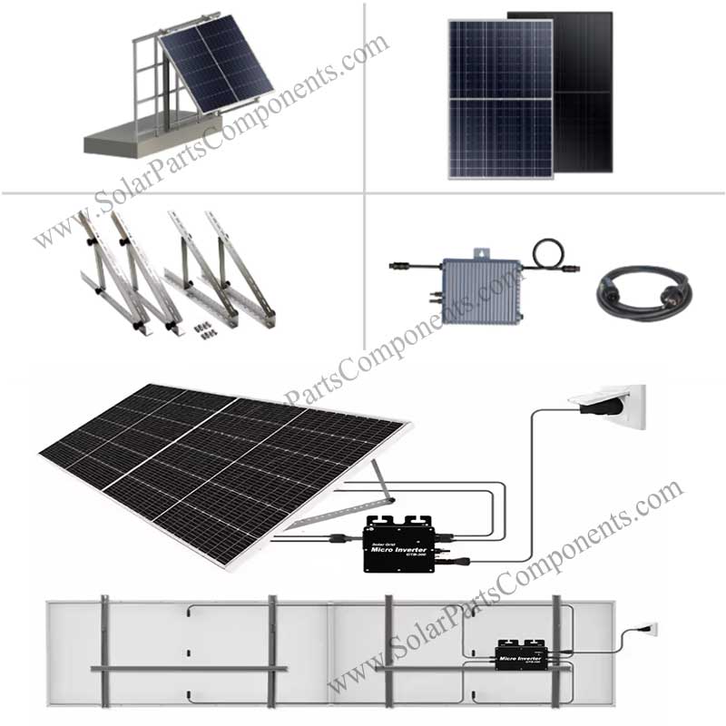 800w Solar Balcony Power Plants for home