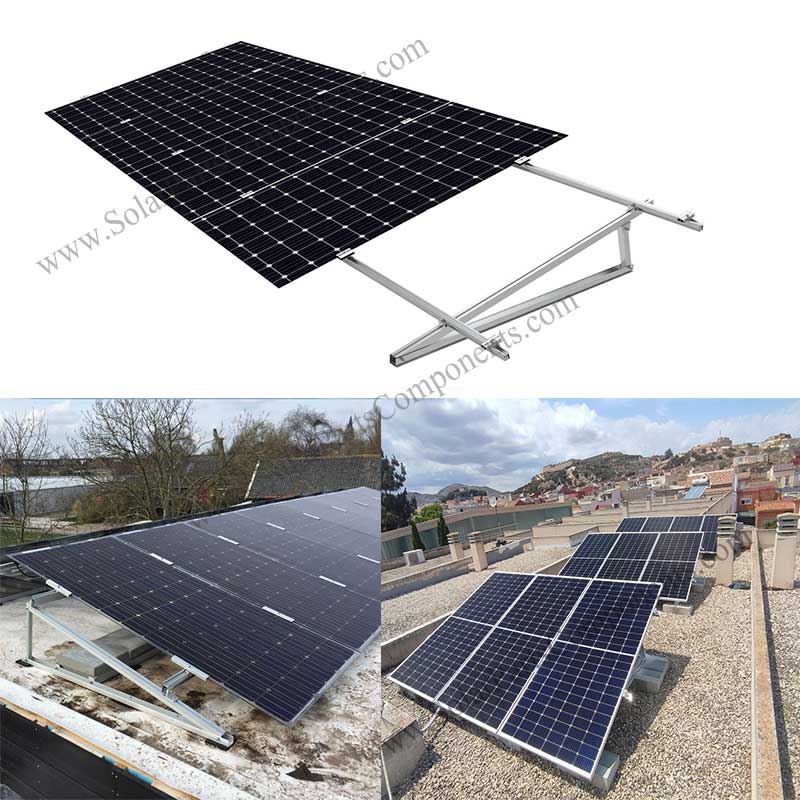 Triangle ballast Solar mounting for roof